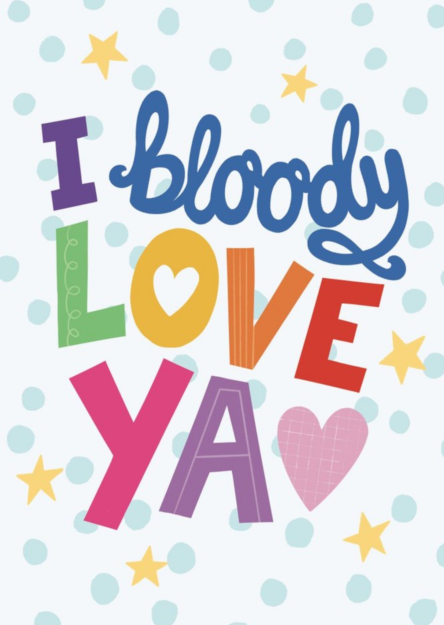 Love Hearts London Studio Lol Illustration Valentines Australian Birthday Card Ecard