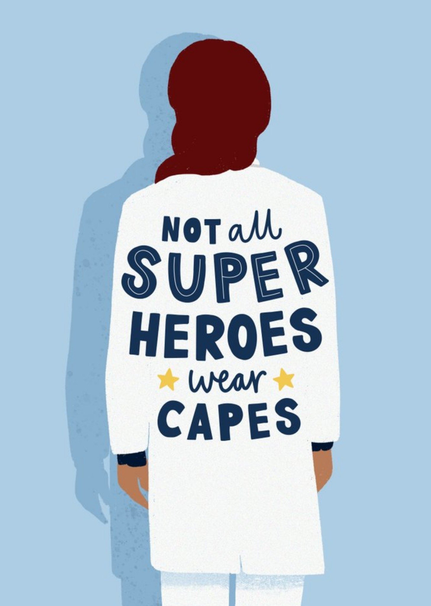 Not All Heroes Wear Capes Keyworkers Thank You Card Ecard