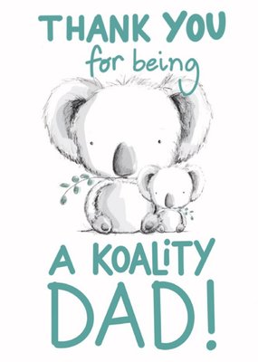 Double Pea Design Koala Bear Pun Birthday Card