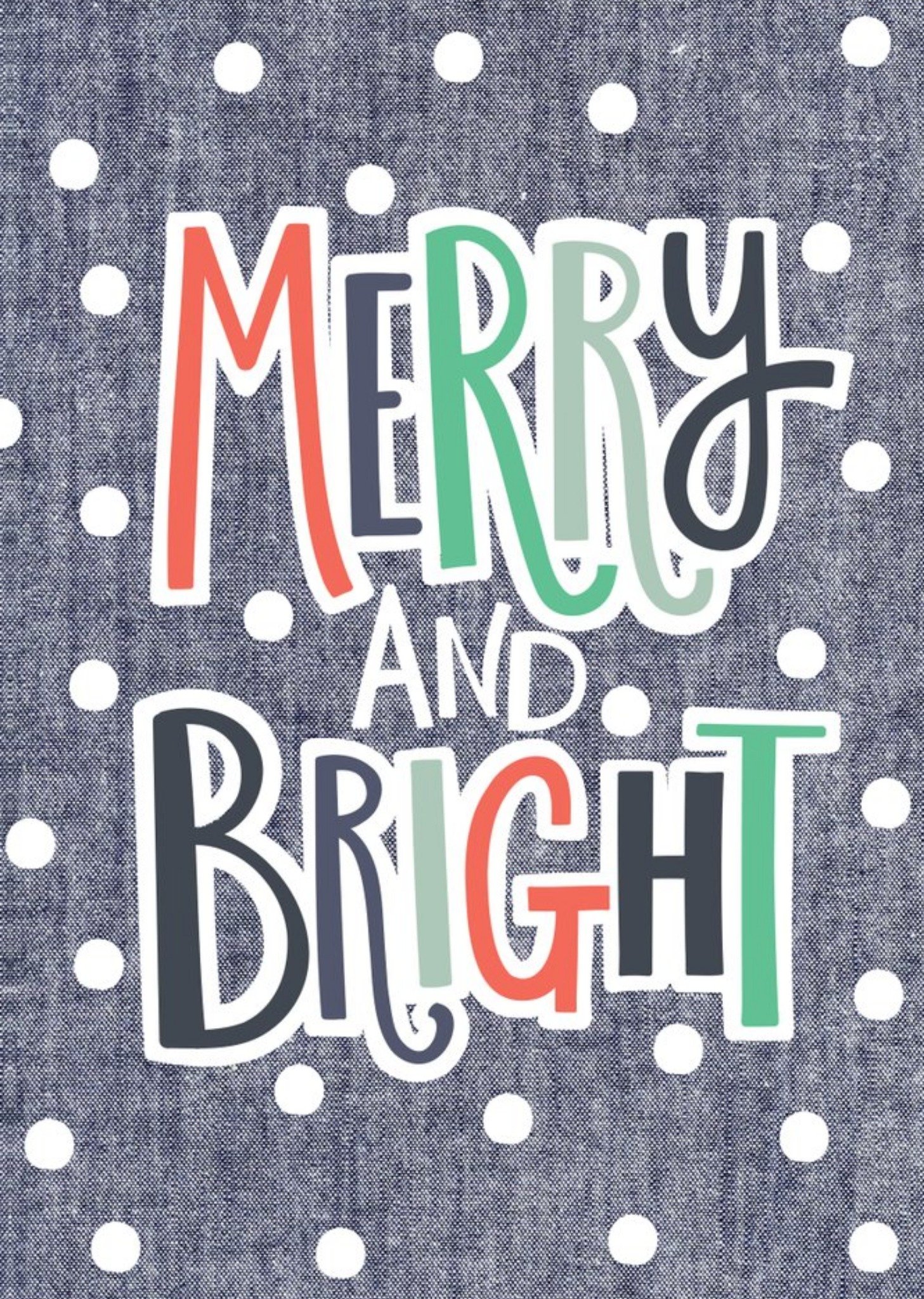 Merry & Bright Polka Dot Card Ecard