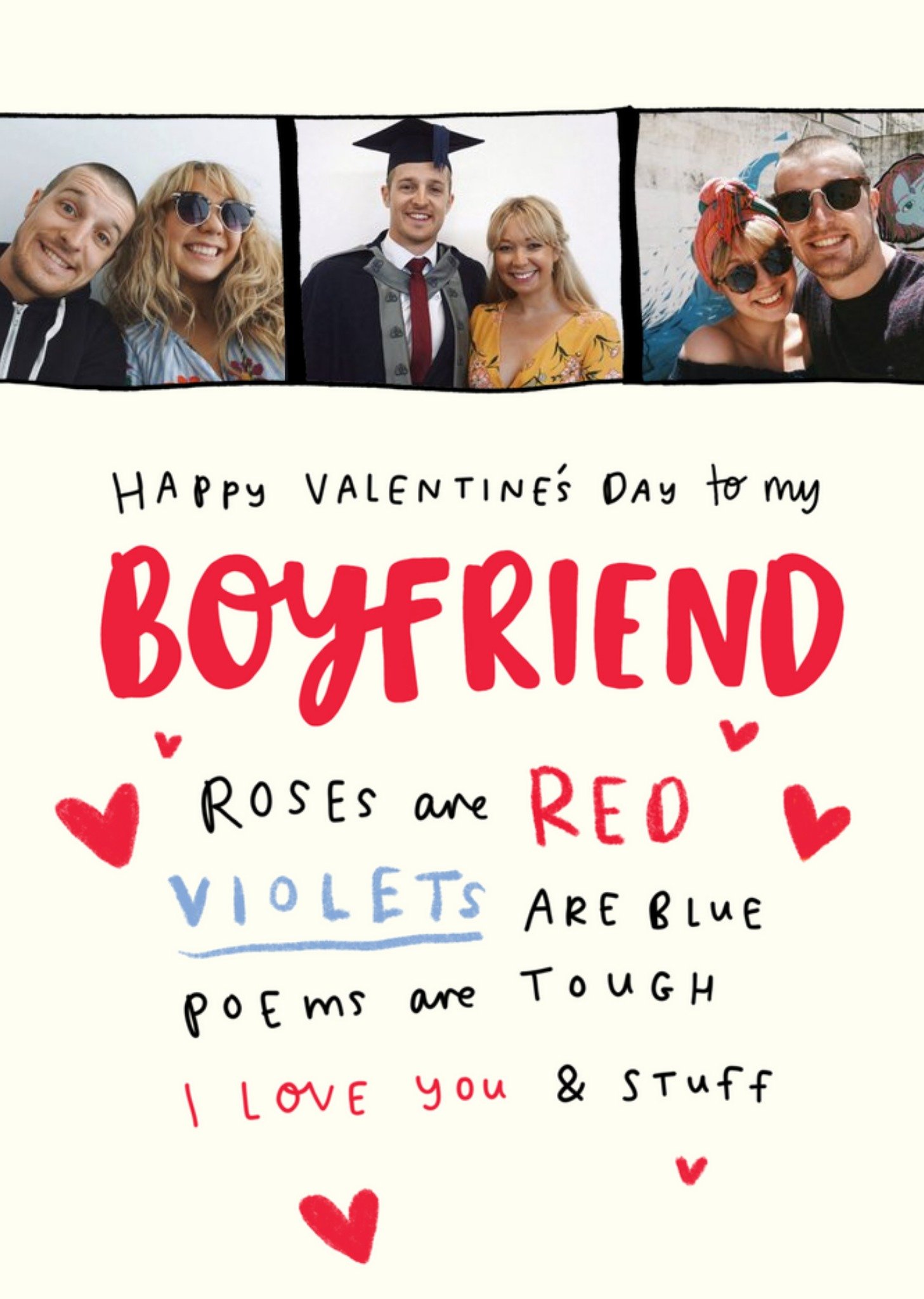 Photo Upload Valentine's Day Card For Boyfriend I Love You And Stuff Ecard