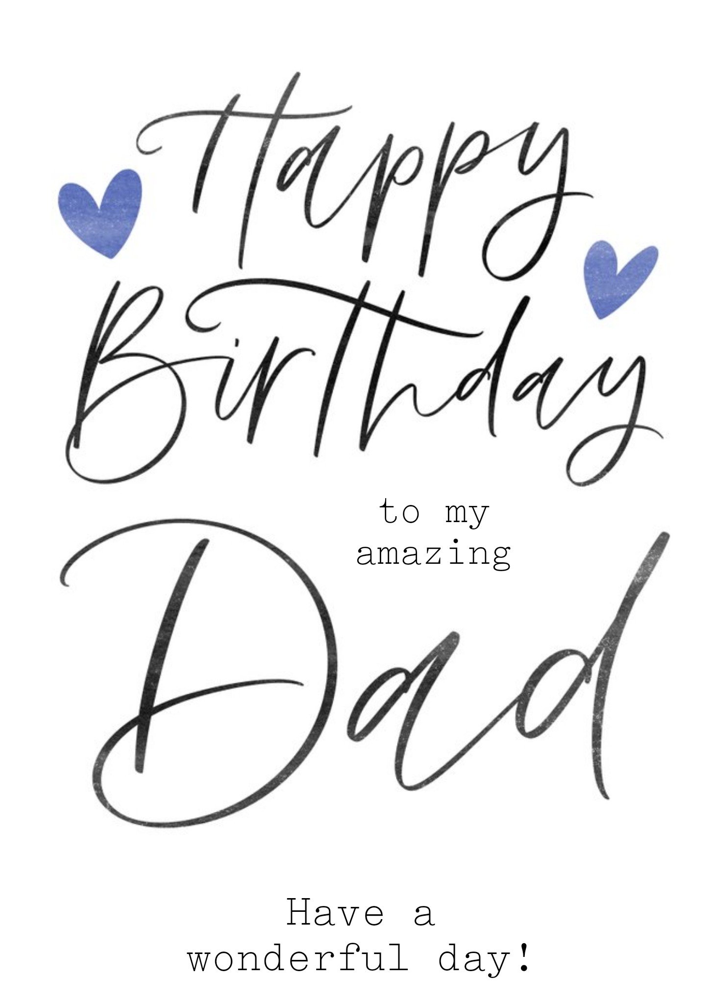 Spiderman Happy Birthday To My Amazing Dad Personalised Birthday Card