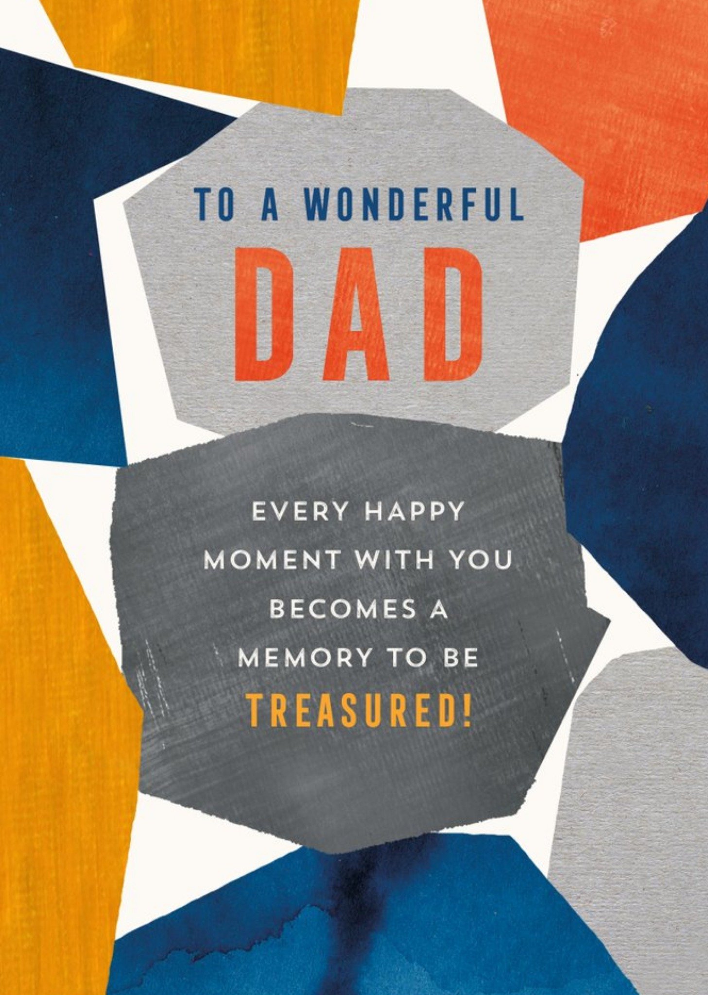 Wonderful Dad Memory To Be Treasured Card Ecard