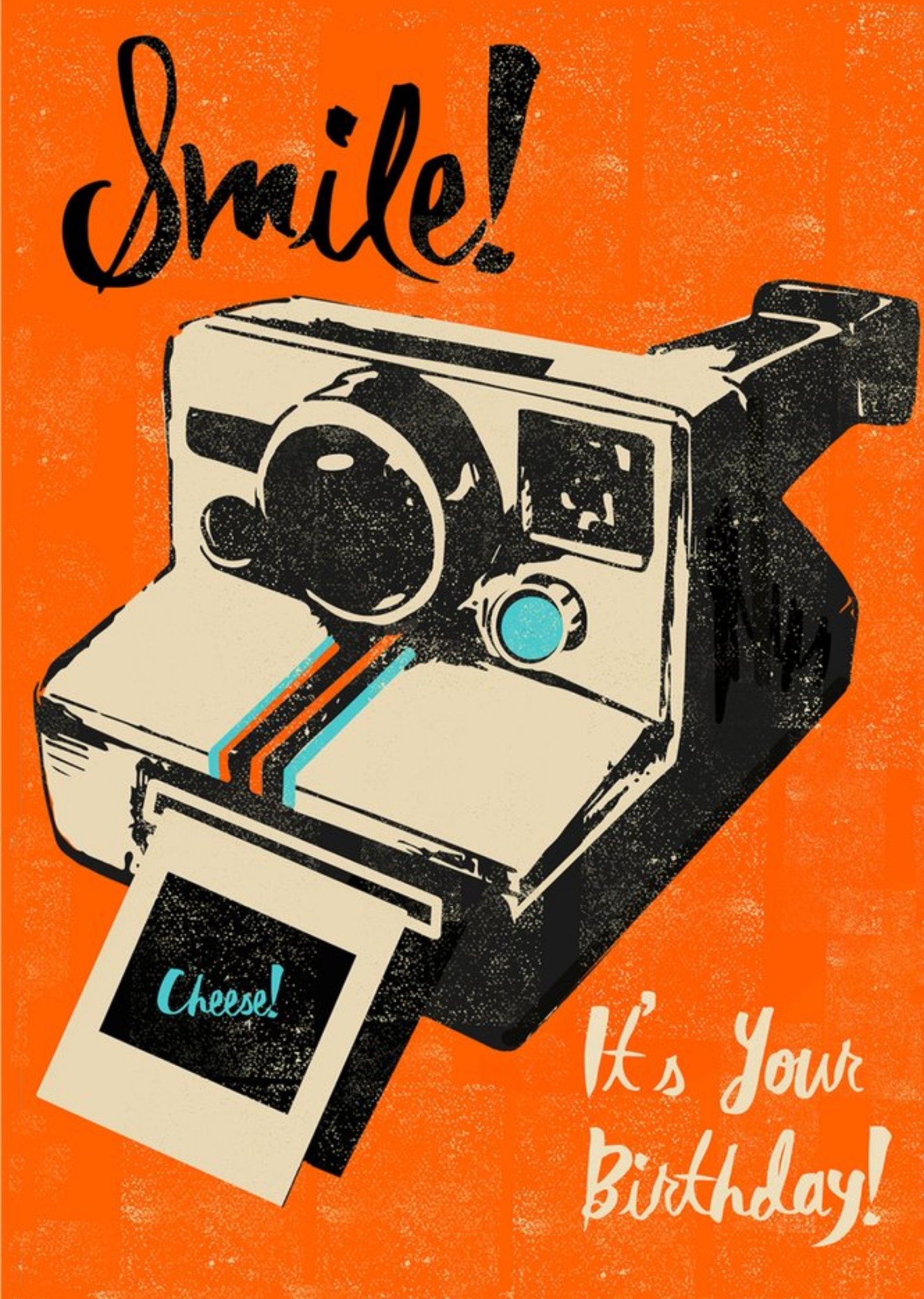 Other Retro Camera Smile It's Your Birthday Card Ecard