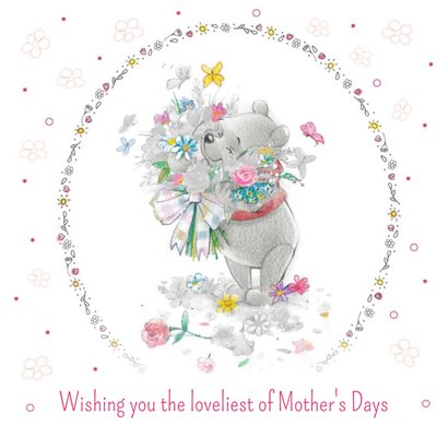 Disney Winnie The Pooh Wishing You The Loveliest Of Days Mum Card