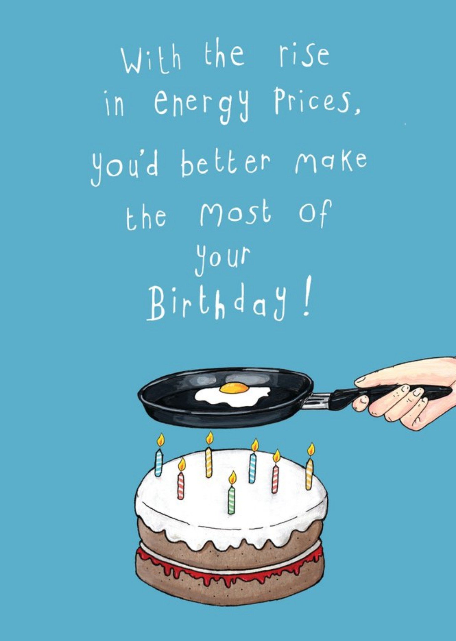 Rise Of Energy Prices Funny Illustrated Card Ecard