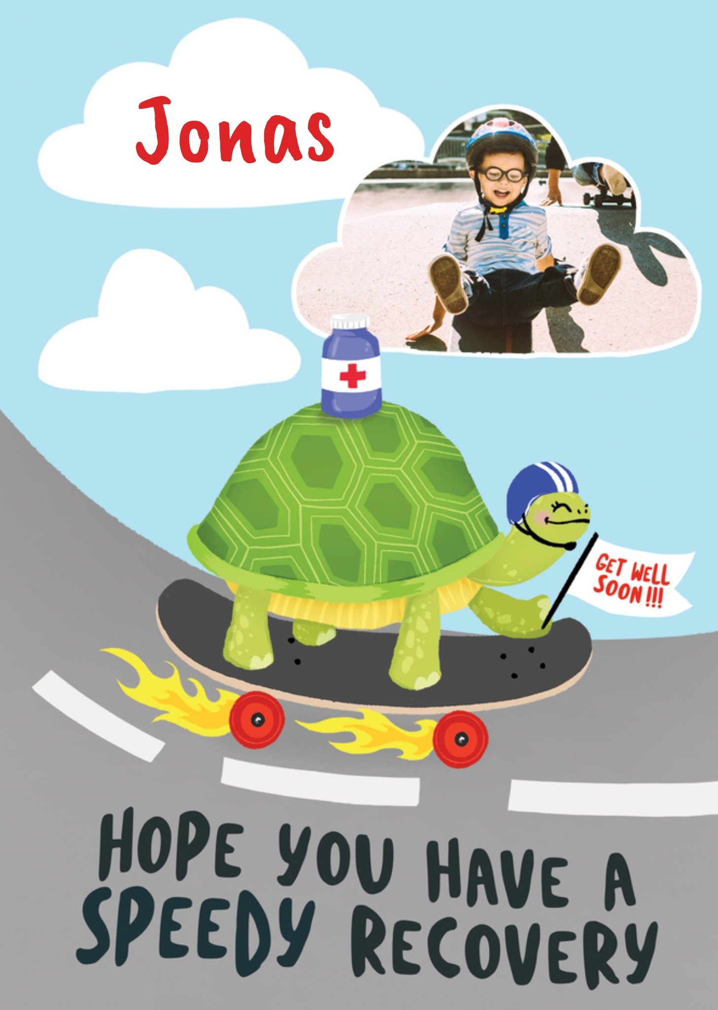 Hope You Have A Speedy Recovery Photo Upload Get Well Soon Card Ecard