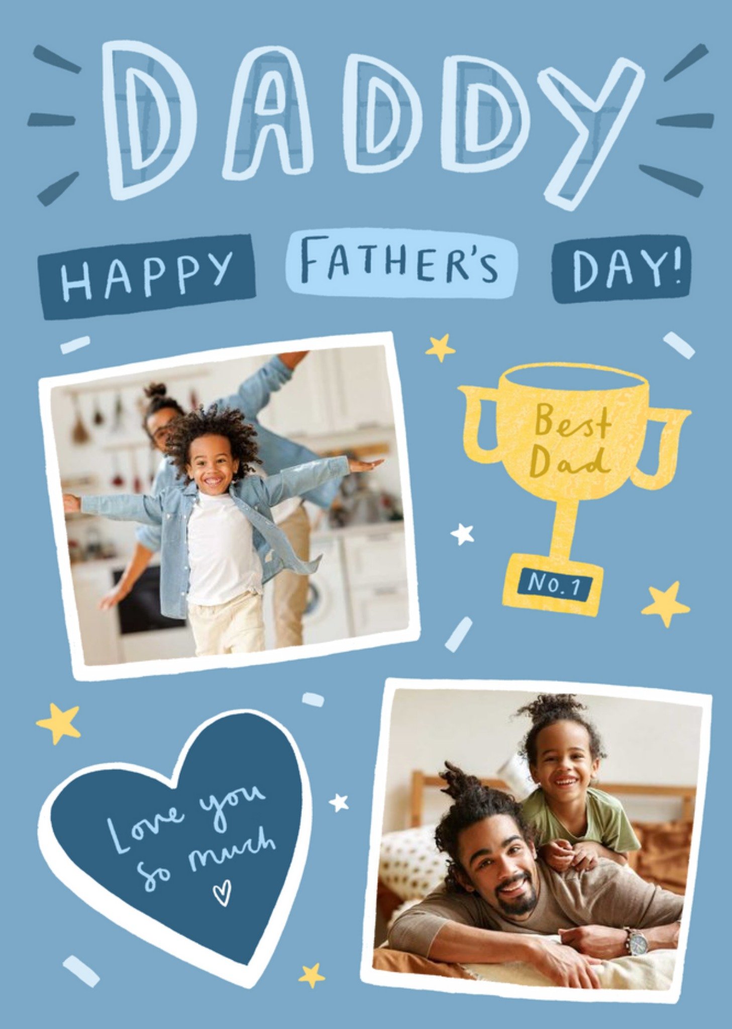 Father's Day Photo Upload Card