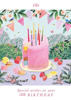 Pigment Illustrated Special Wishes On Your Birthday Card