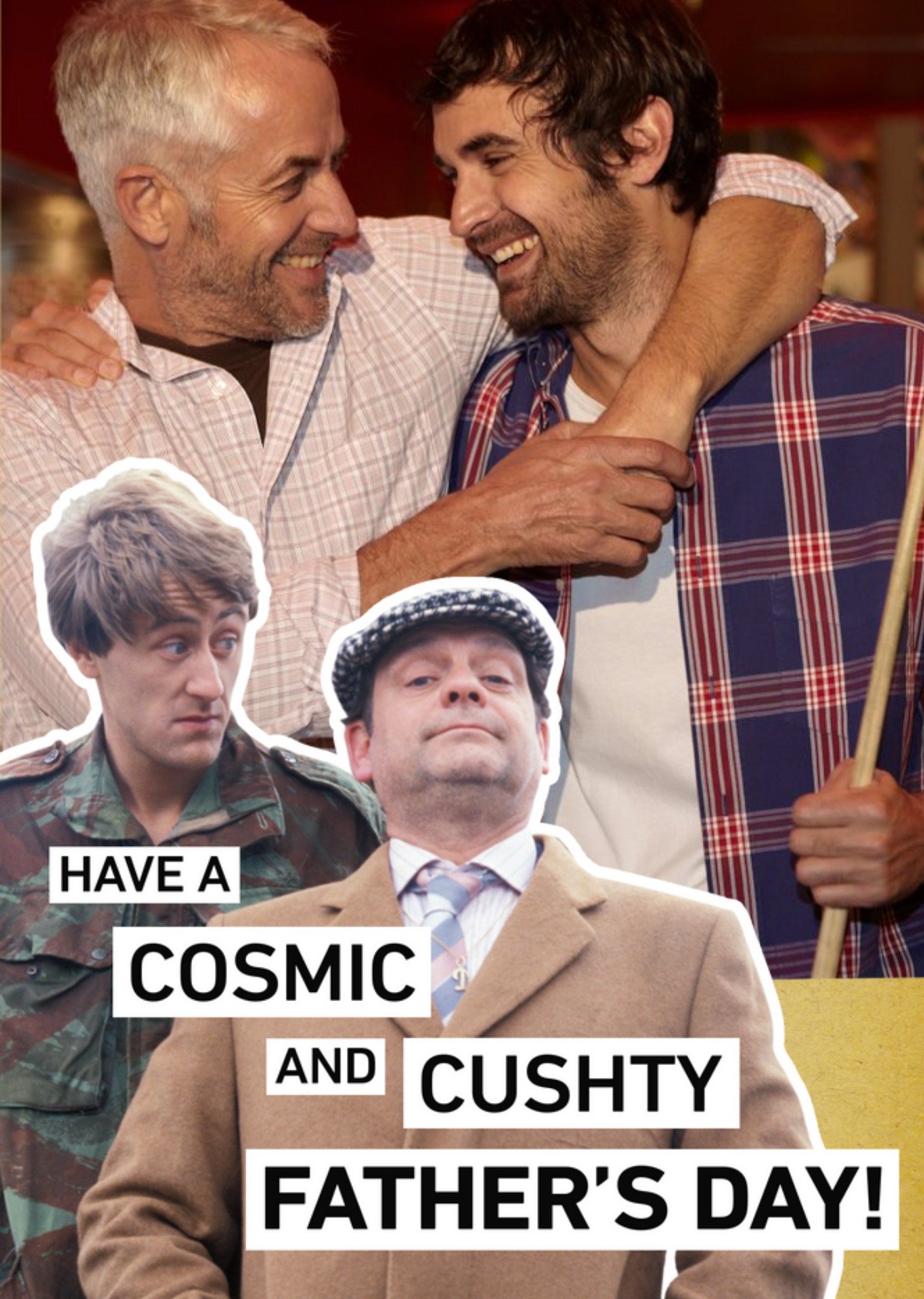 Only Fools And Horses Personalised Father's Day Card Ecard