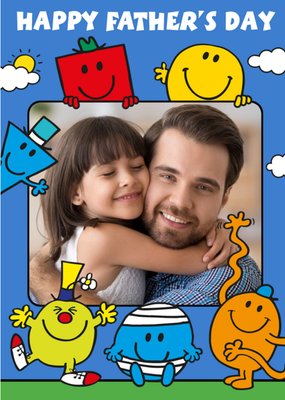 Mr Men Photo Upload Father's Day Card