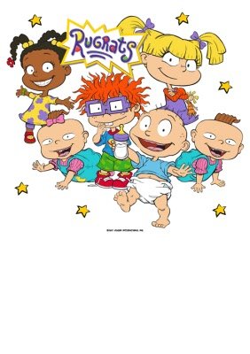Rugrats Colourful Group T-shirt