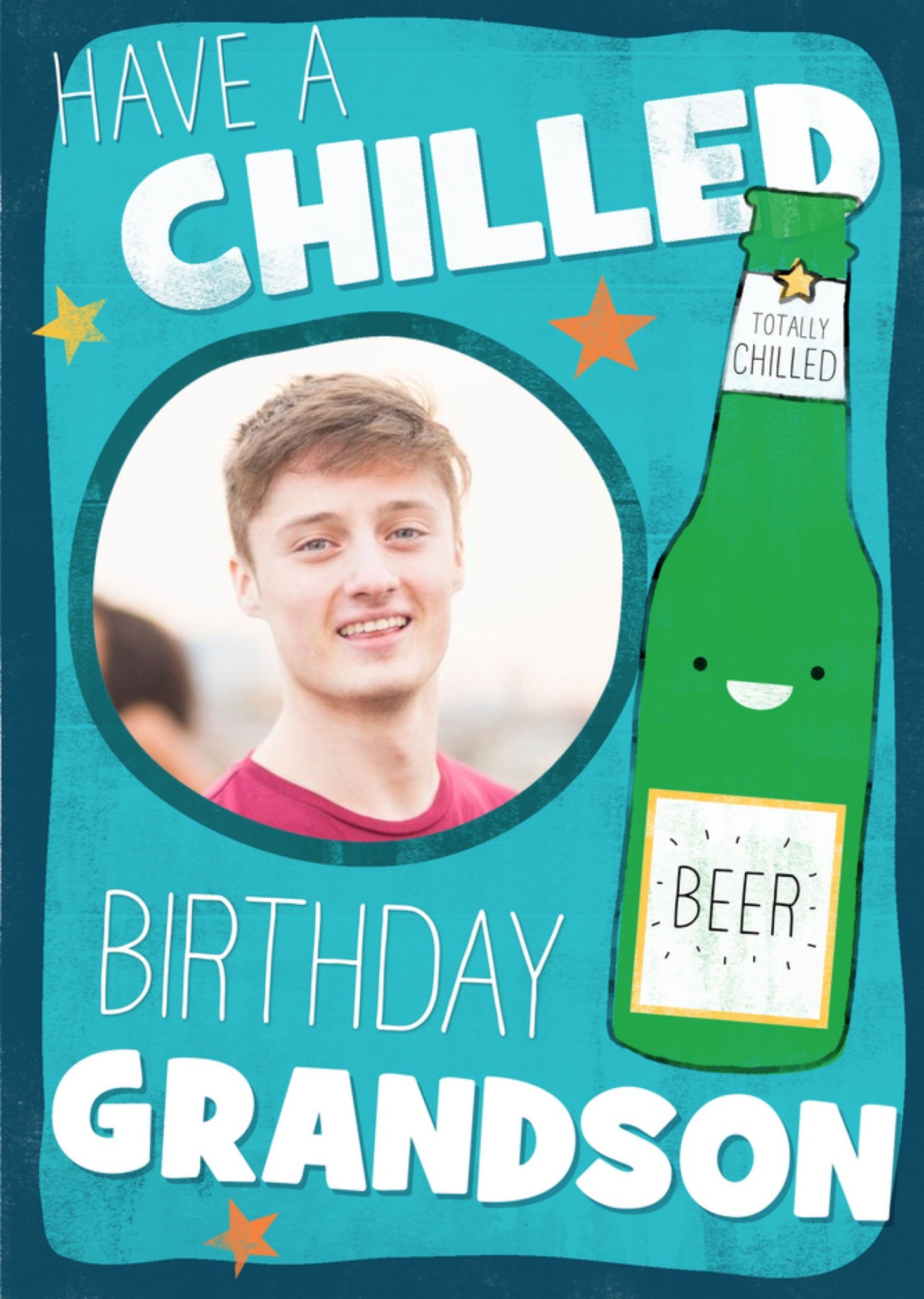 Moonpig Have A Chilled Birthday Grandson Ecard