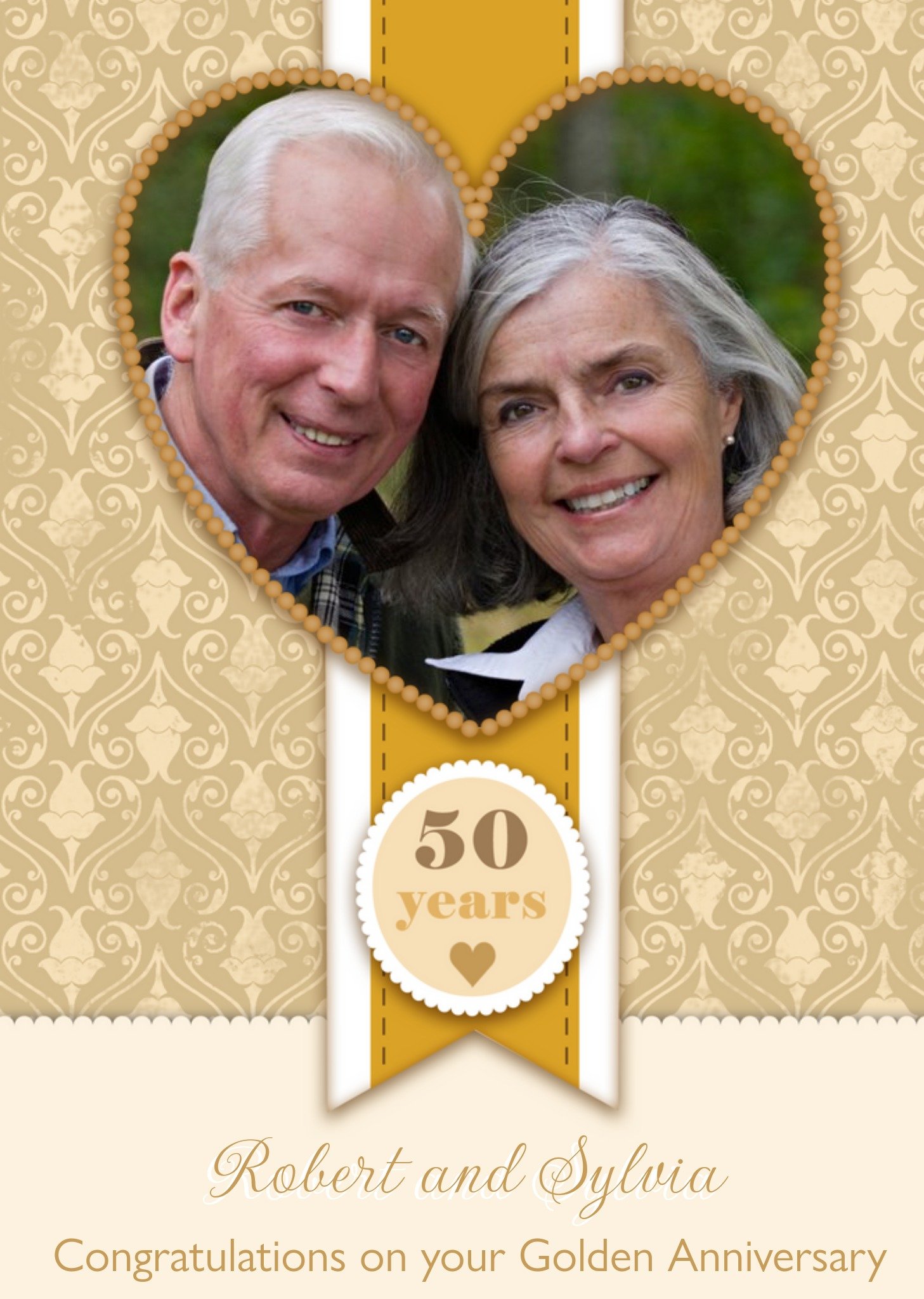 Golden Anniversary Card Ecard