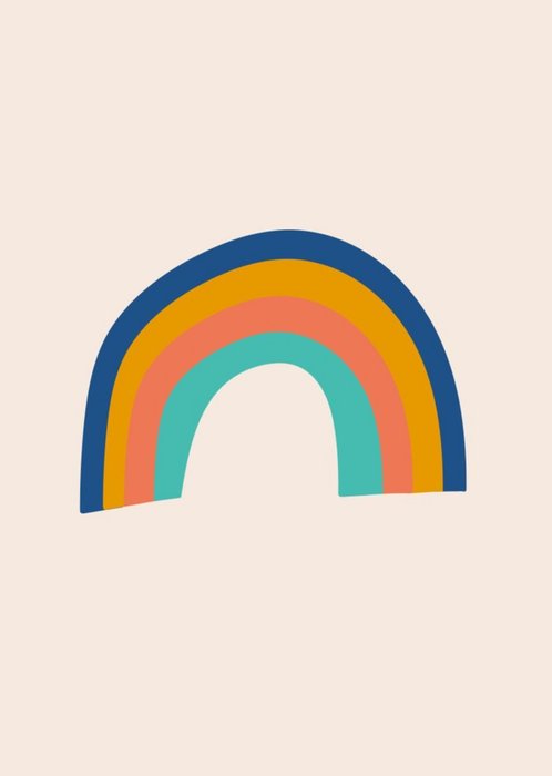 Just To Say Rainbow Community Postcard | Moonpig