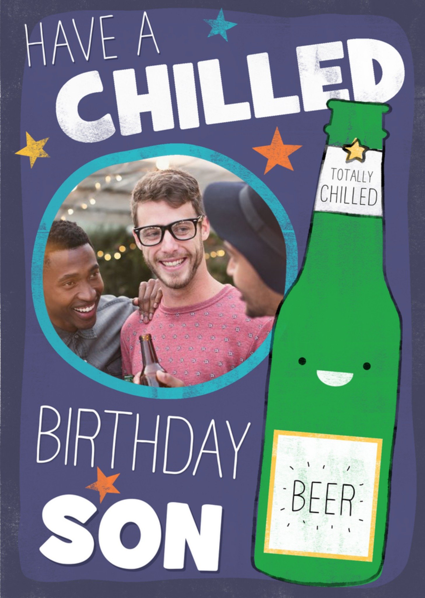 Moonpig Have A Chilled Birthday Son, Large Card