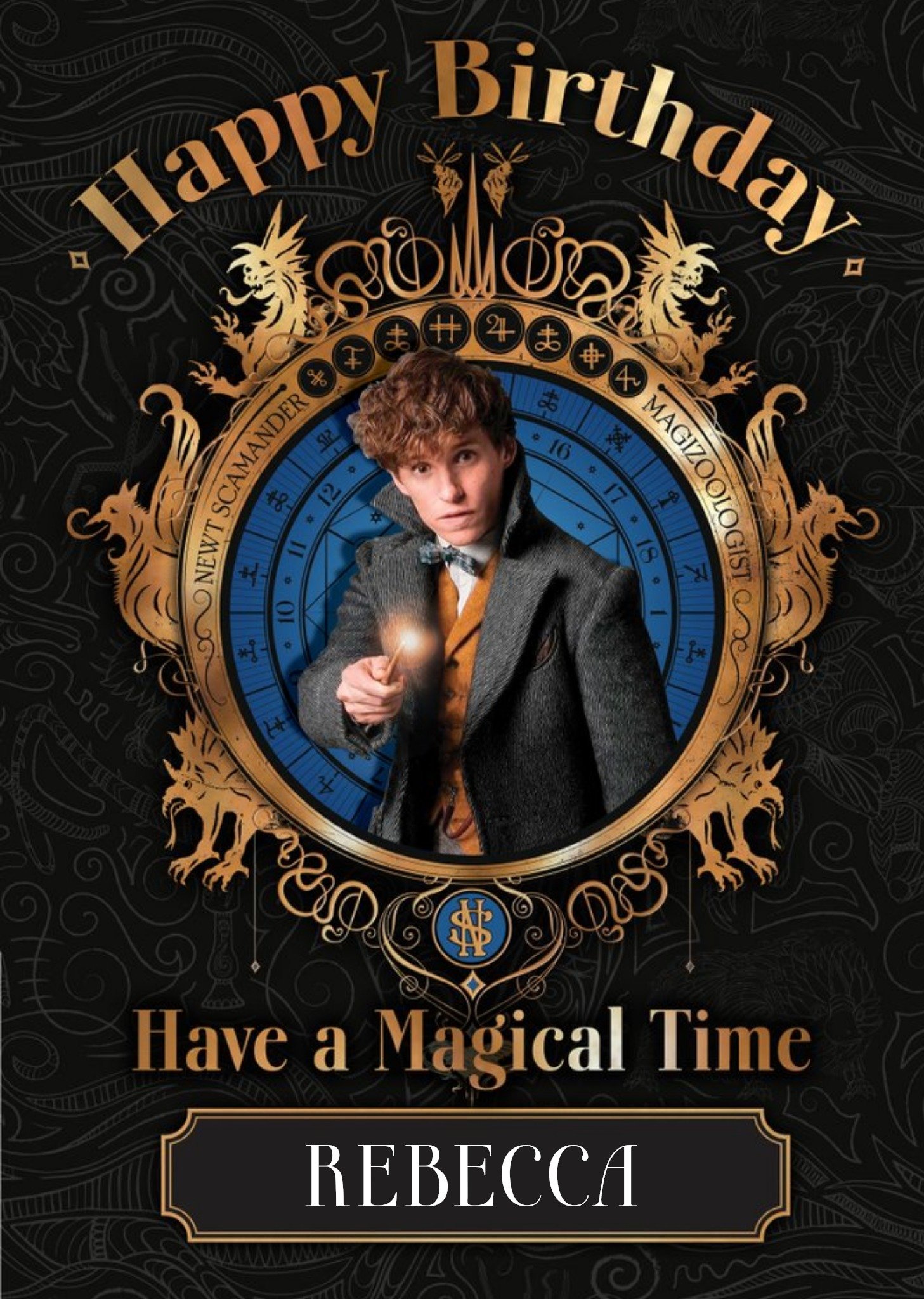 Other Fantastic Beasts Magical Birthday Card, Large