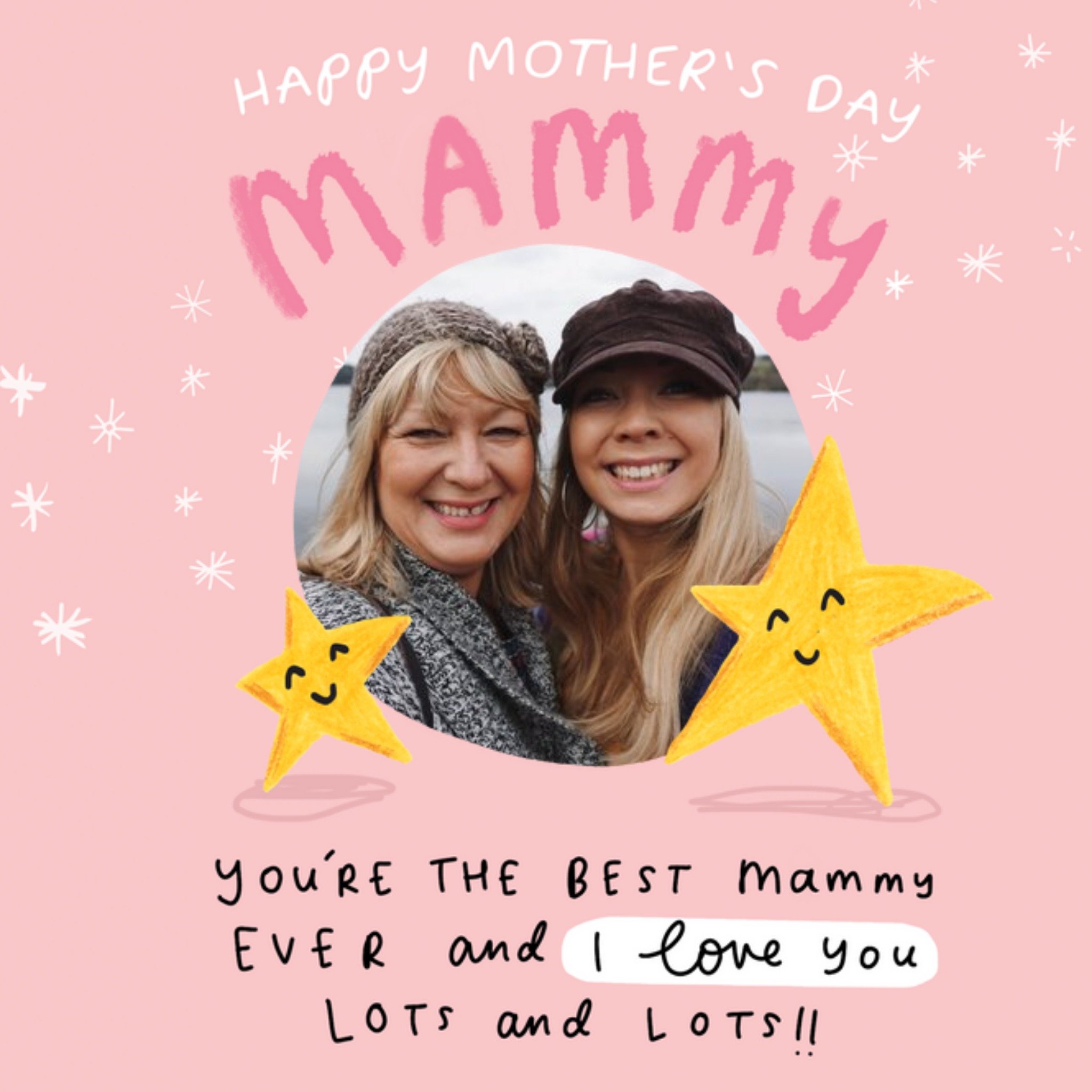 Moonpig Happy Mother's Day Mammy, Large Card