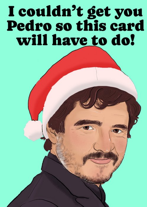 I Couldn't Get You Pedro Christmas Card