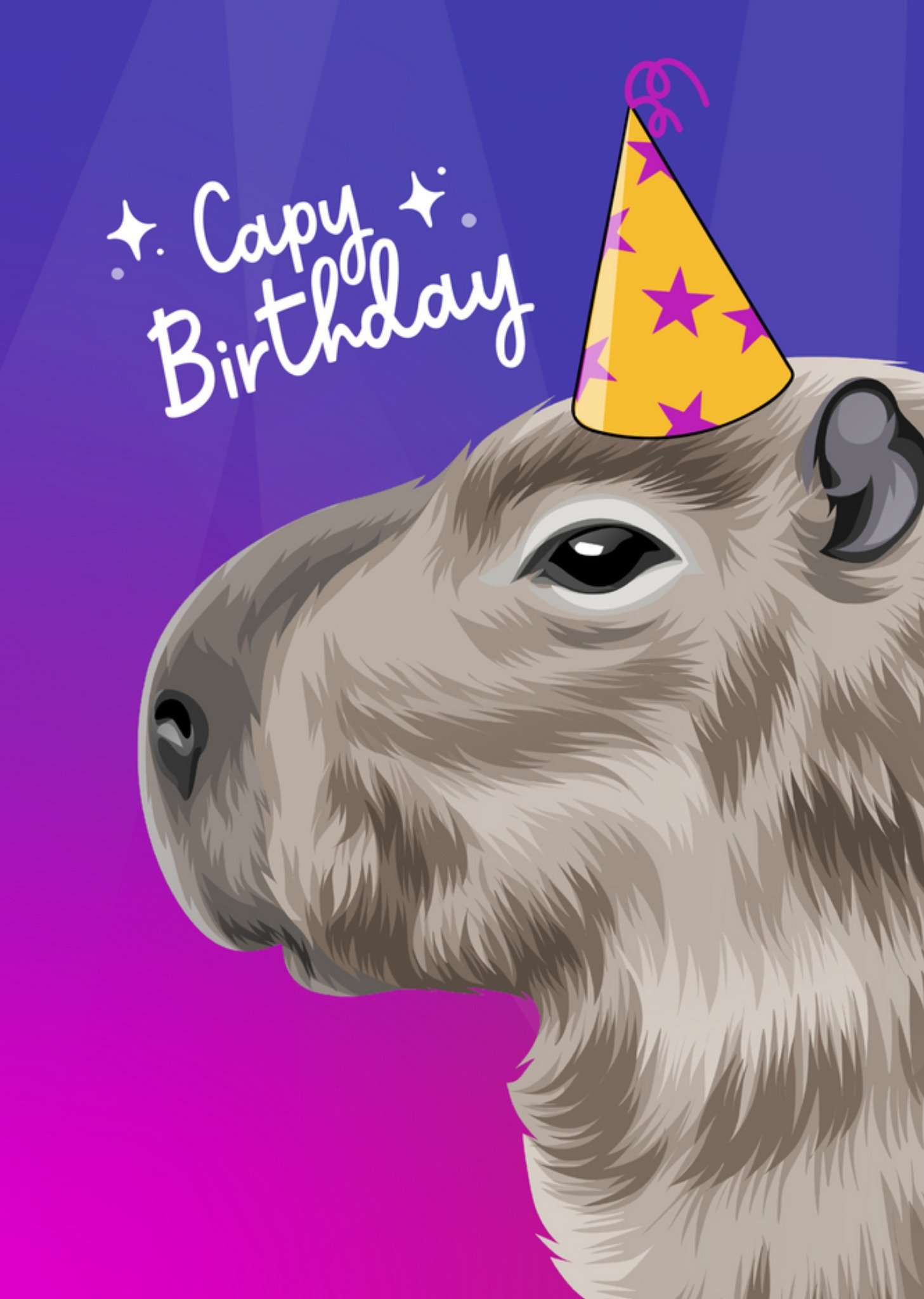 Capy Birthday Card