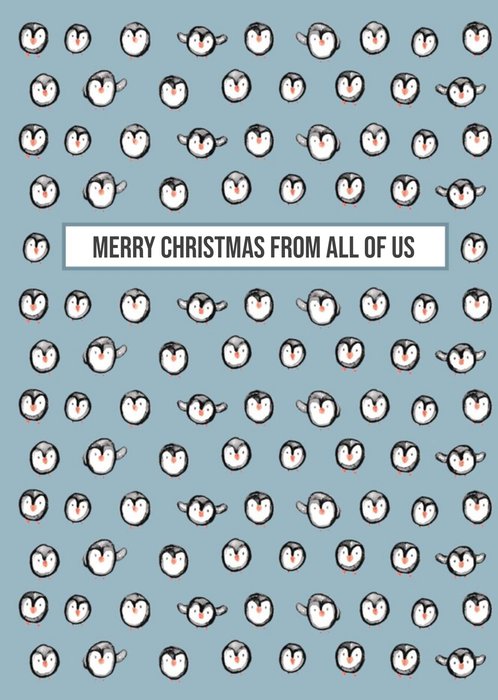 From All Of Us Penguin Christmas Card
