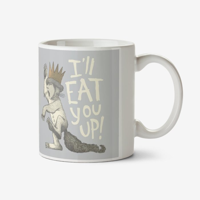 Where The Wild Things I'll Eat You Up Illustrated Mug