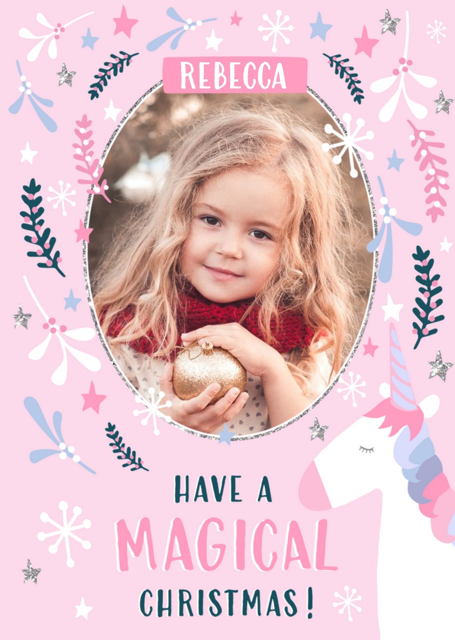 One Of A Kind Magical Photo Upload Card Ecard