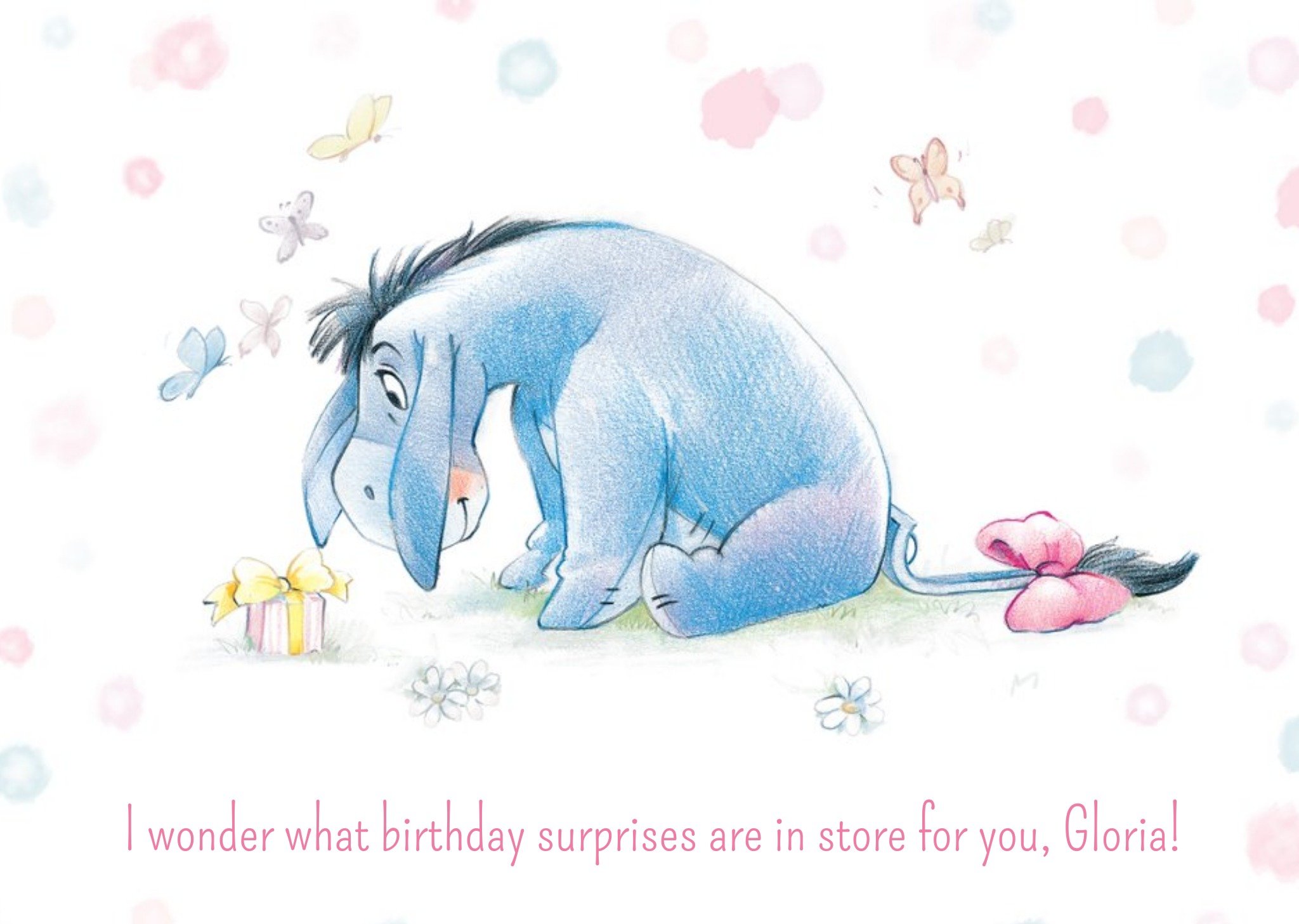 Disney Winnie The Pooh Birthday Surprises Card Ecard