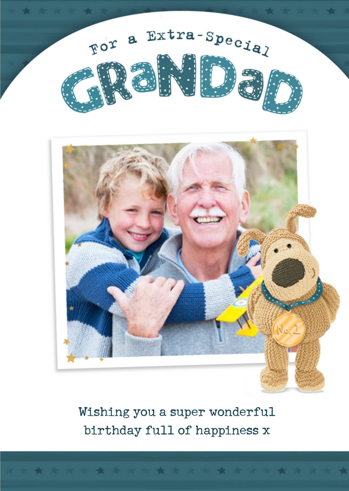 Boofle Cute Extra Special Grandad Birthday Card