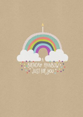 Shake It Up Birthday Rainbow Card