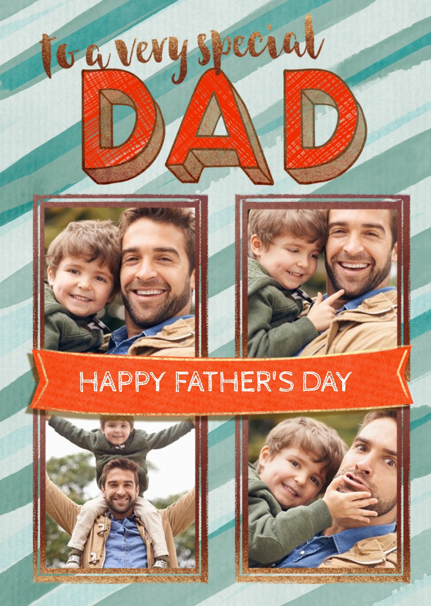 To A Very Special Dad Photo Upload Father's Day Card Ecard