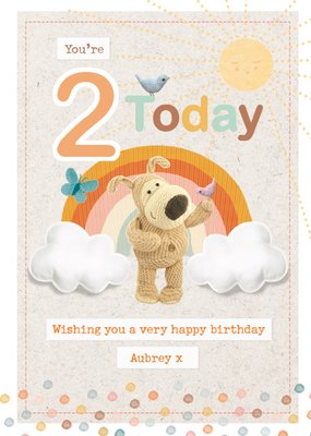 You Are 2 Today Card