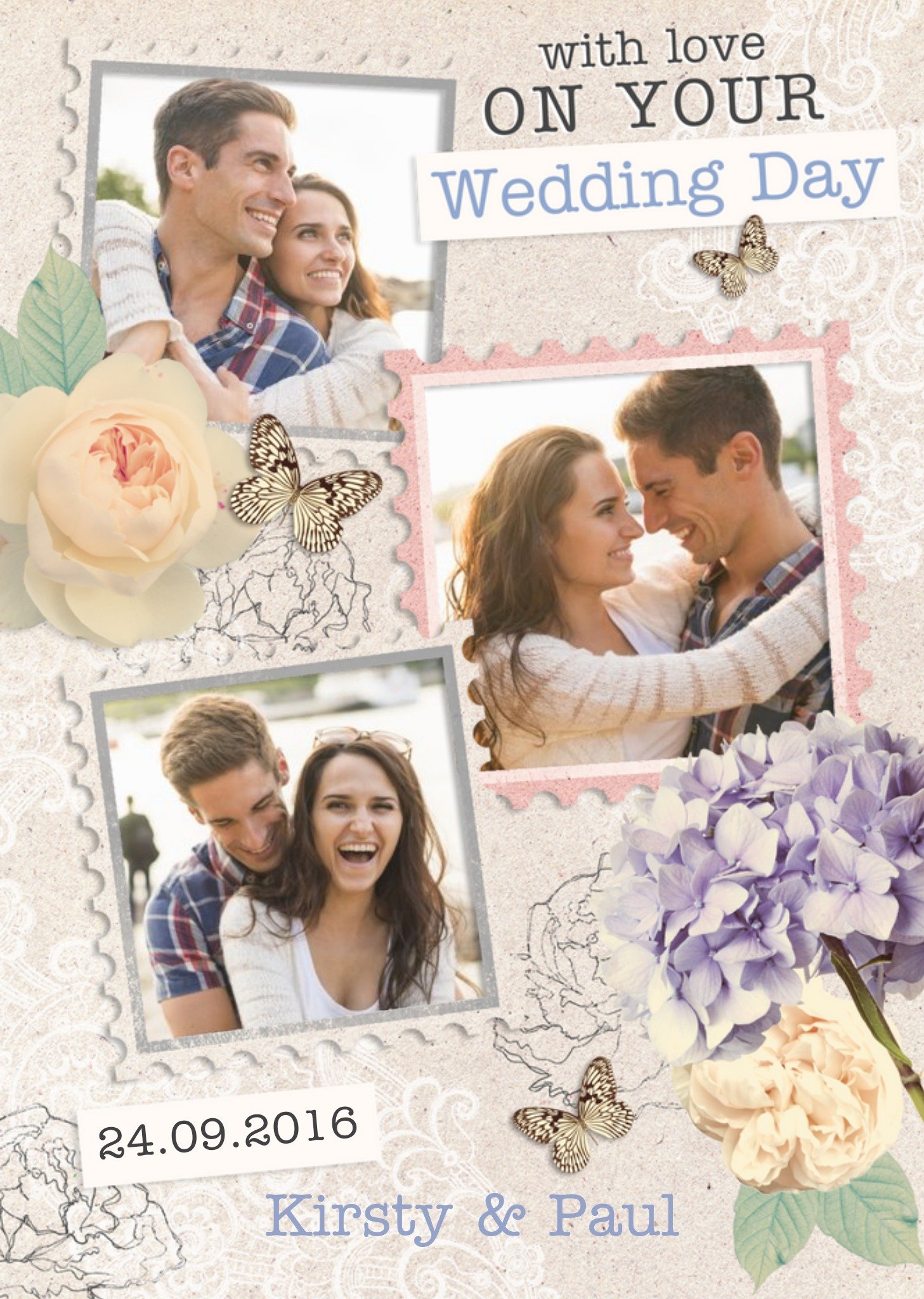 Photo Wedding Card Ecard