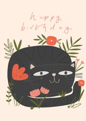 Chloe Turner Cat Lady Birthday Card