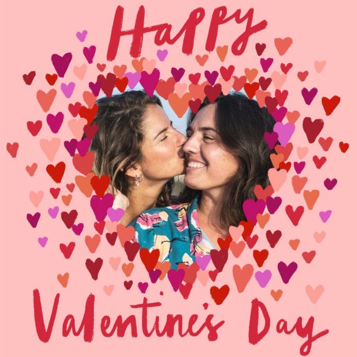 Katy Welsh Happy Valentine's Day Photo Upload Card