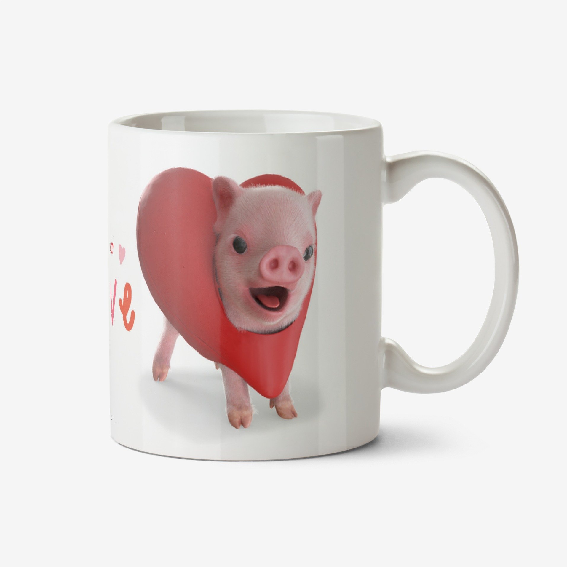 Moonpig Exclusive Moonpigs Fill Your Heart With Love Mug Ceramic Mug