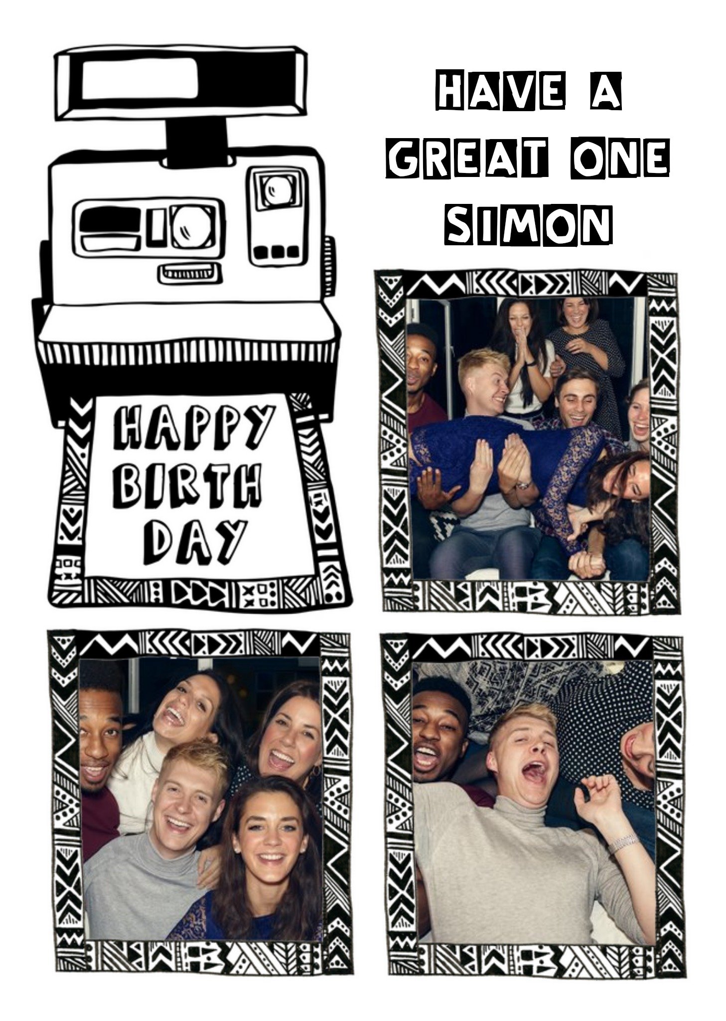 Instant Snaps Have A Great One Multi-Photo Card Ecard