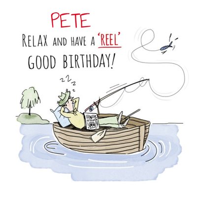 Fishing Birthday Cards