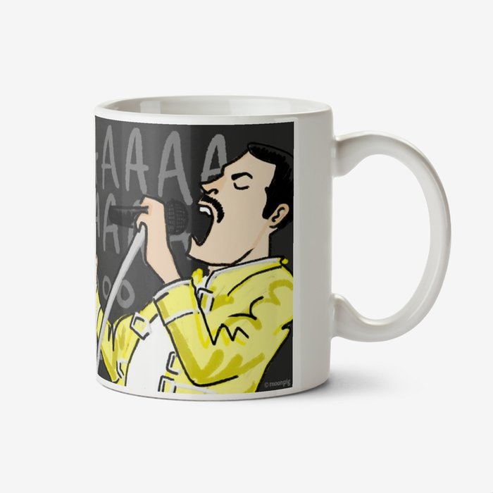 Dadaaaaaaaoooo Queen Freddie Mercury Father's Day Mug