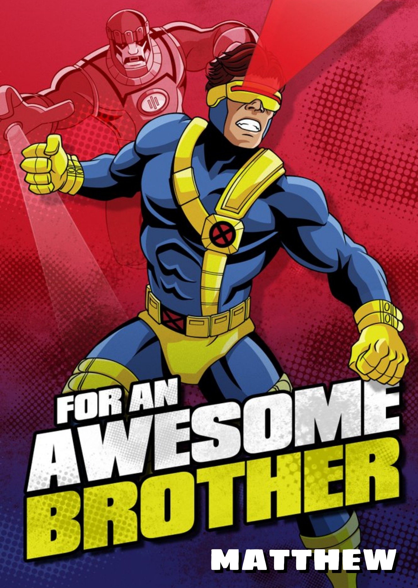 Disney Marvel Xmen For An Awesome Brother Card Ecard