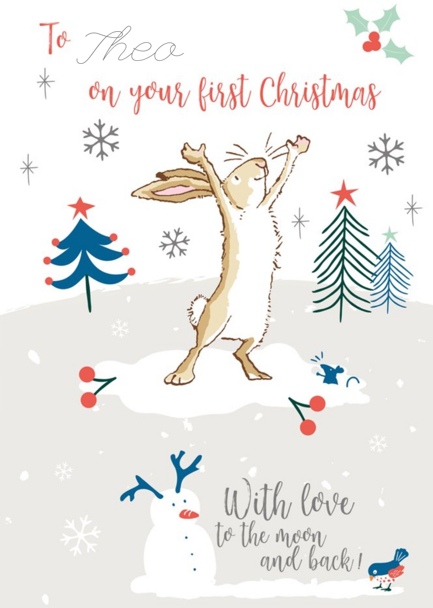 Guess How Much I Love You Danilo Ghmily On Your First Christmas Card Ecard