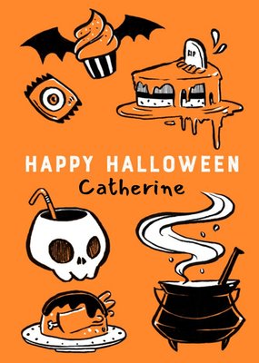 Trick Or Treat Personalised Halloween Card