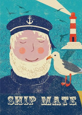 Ship Mate Birthday Card