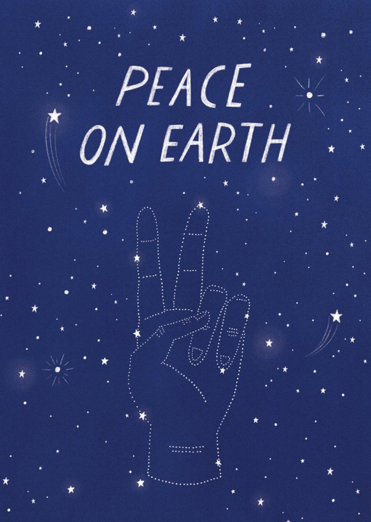 Cardy Club Peace On Earth Card, Large