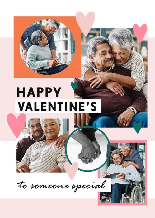 Happy Valentine's To Someone Special Photo Upload Card