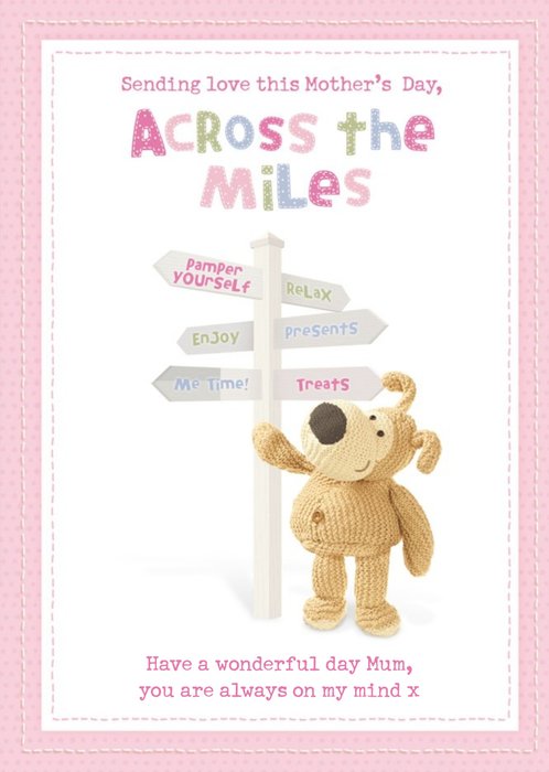 Boofle Sending Love Across The Miles Happy Mother's Day Card