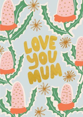 Beck Ng Illustration Floral Mother's Day Mum Australia Card