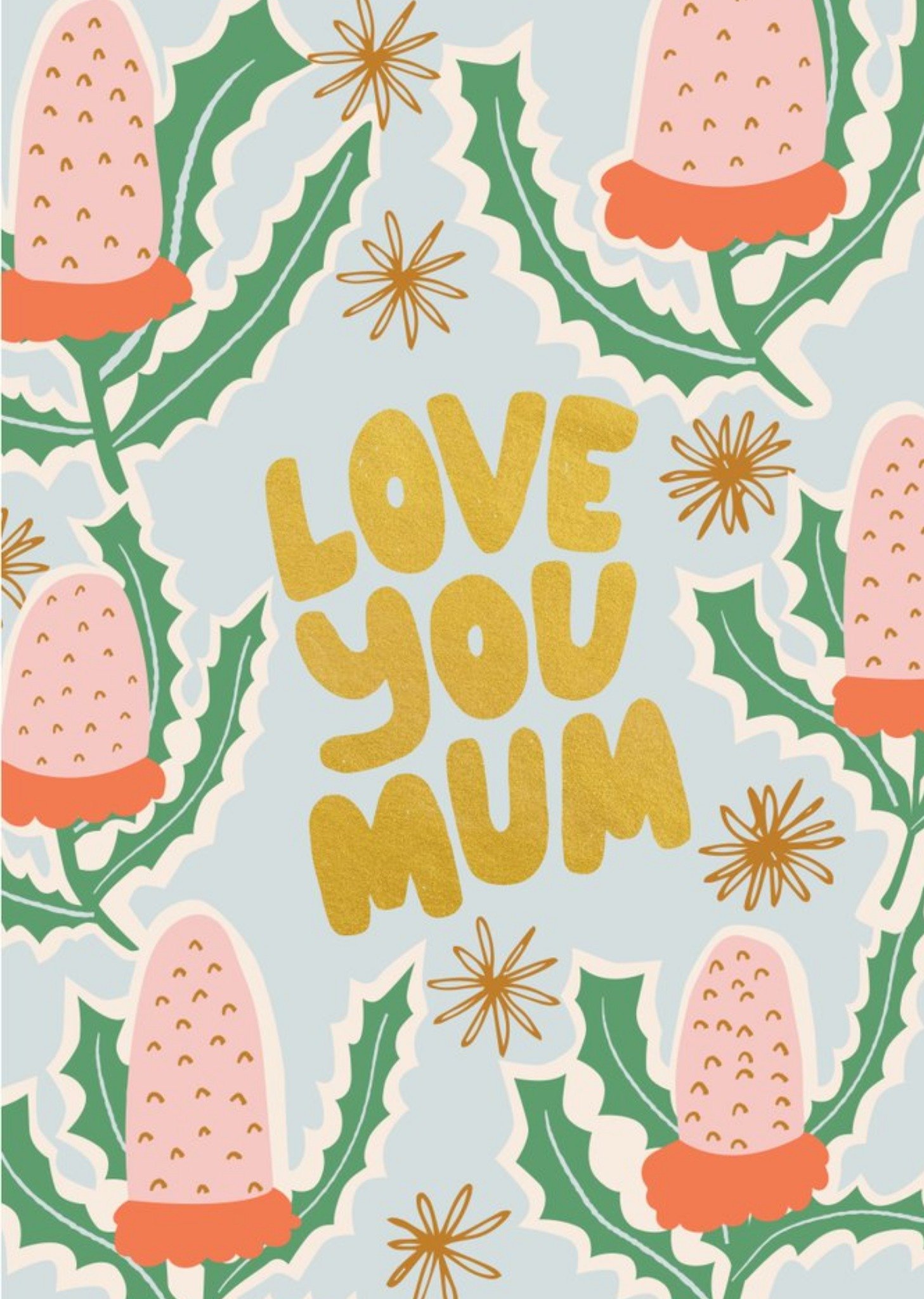 Beck Ng Illustration Floral Mother's Day Mum Australia Card Ecard