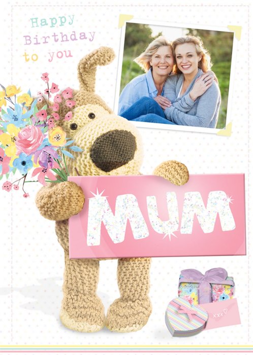 Boofle Happy Birthday To You Mum Photo Card