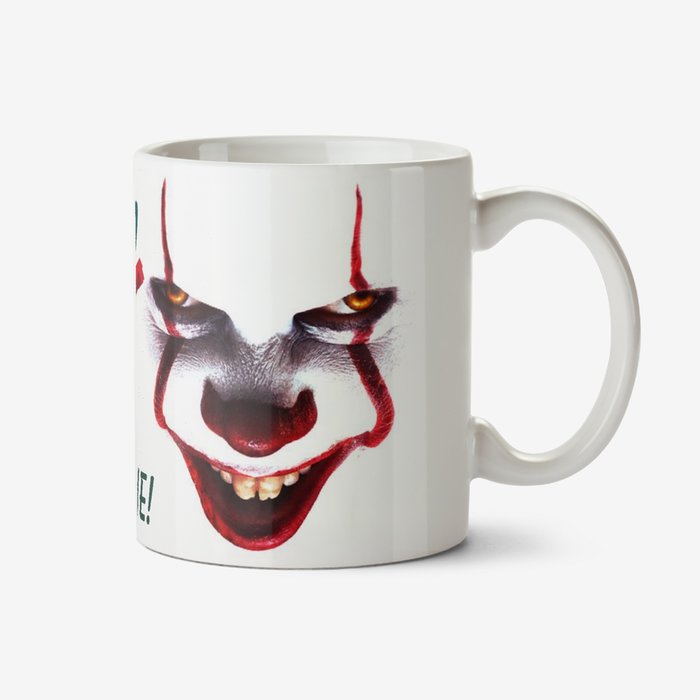 IT Movie Time To Float Pennywise Horror Birthday Mug